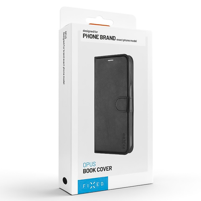 Etui z klapką, zamykane Fixed Book Case Opus do Xiaomi 15 Ultra, czarne
